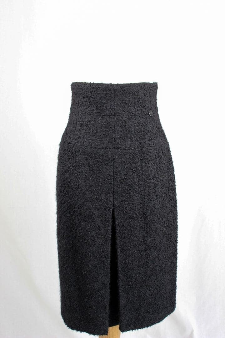 CHANEL Camellia Mohair Jacket & Skirt Setup