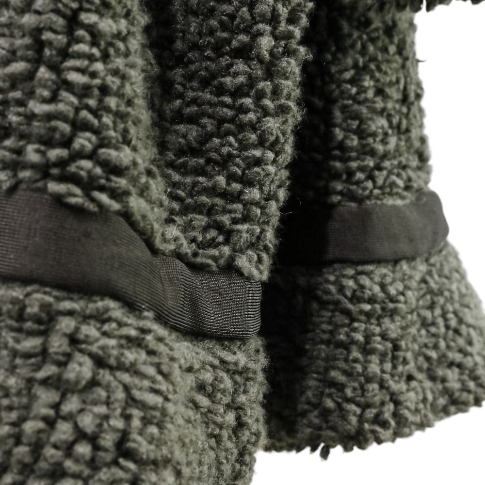 CHANEL Cashmere Knit Gown Coat Grey