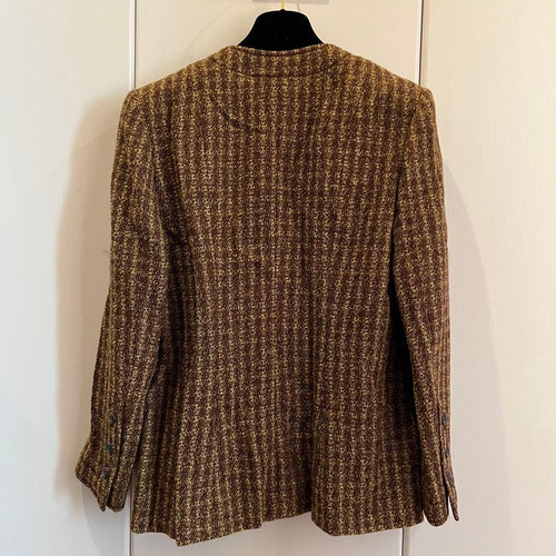 CHANEL 97A Tweed Jacket CC Mark