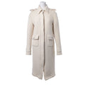CHANEL 04A P24570V15045 Angora Blend Tweed Coat