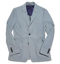 GIORGIO ARMANI 21SS Technical Waffle Mesh Jersey Tailored Jacket Grey Size 46