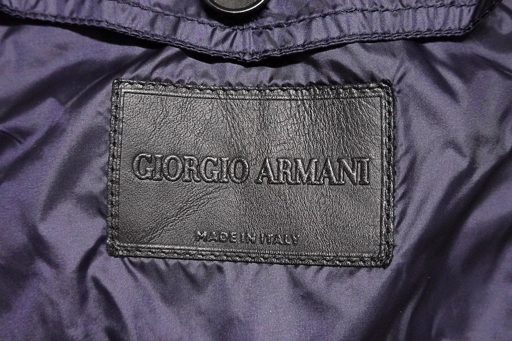 GIORGIO ARMANI 21SS Technical Waffle Mesh Jersey Tailored Jacket Grey Size 46