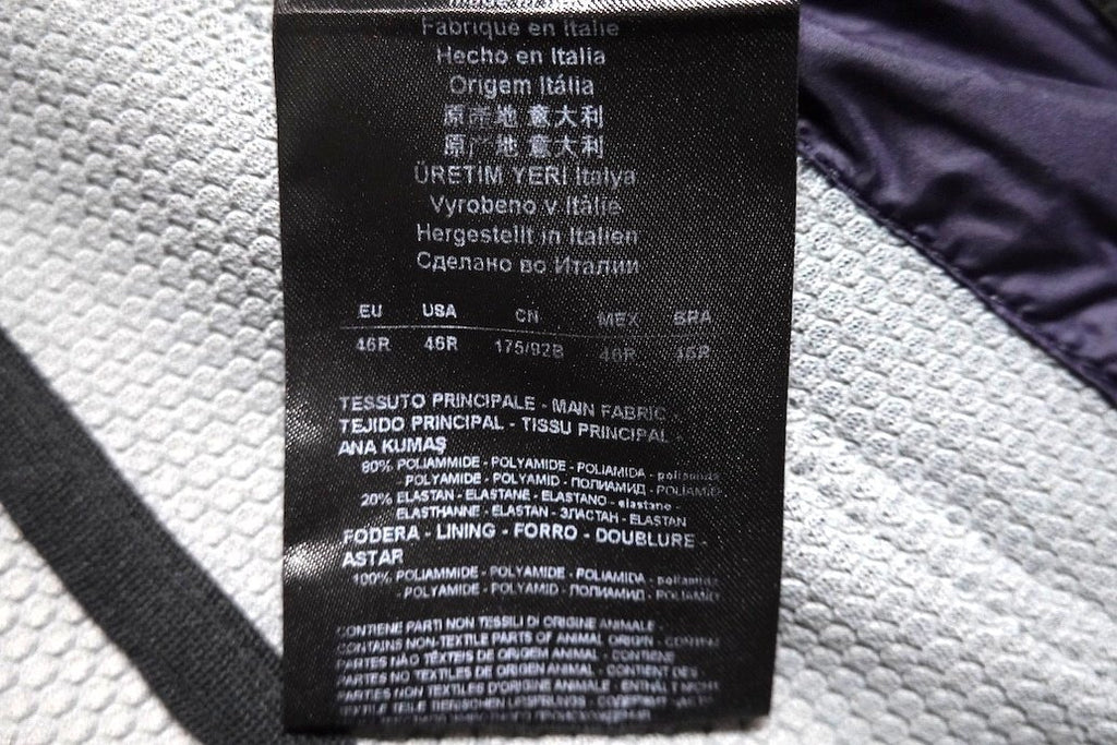 GIORGIO ARMANI 21SS Technical Waffle Mesh Jersey Tailored Jacket Grey Size 46