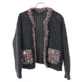 CHANEL 2022 Pre-Fall Cashmere Low-Gauge Knit Cardigan P72932K10474