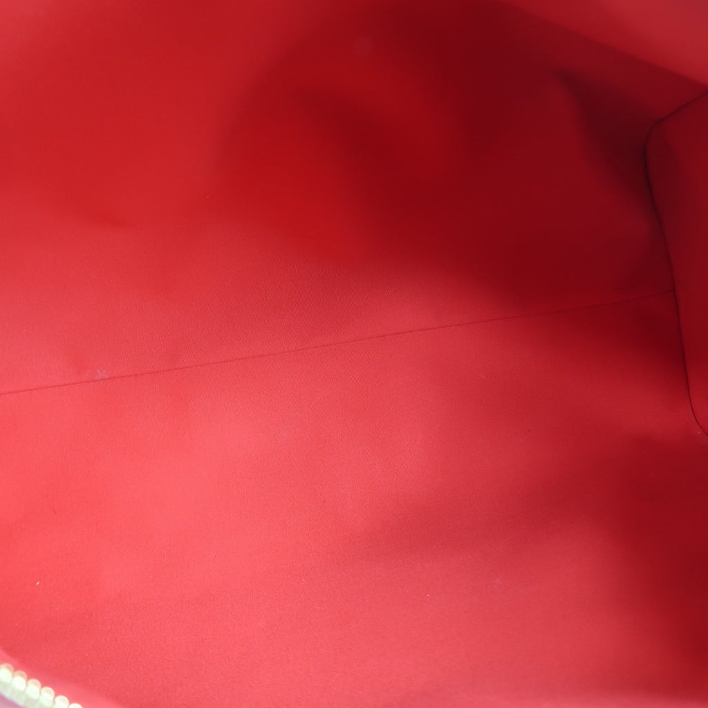LOUIS VUITTON Keepall 45 Soft Epi Leather Boston Bag Red