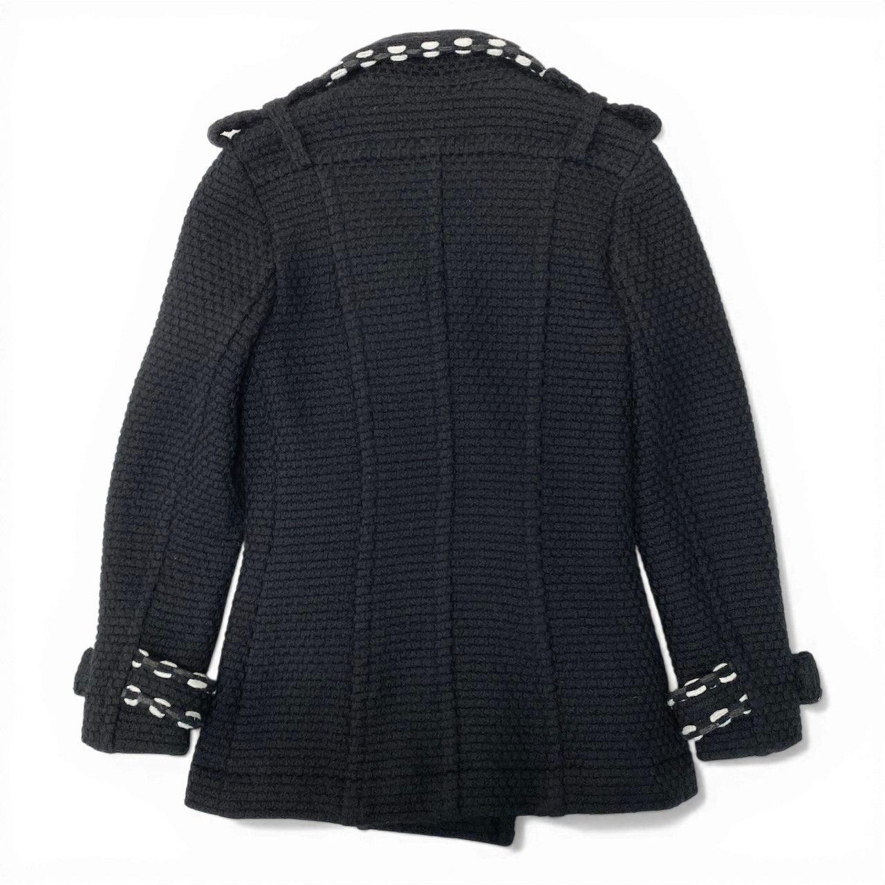 CHANEL Vintage 1994A Tweed Knit Peacoat P39397V28326