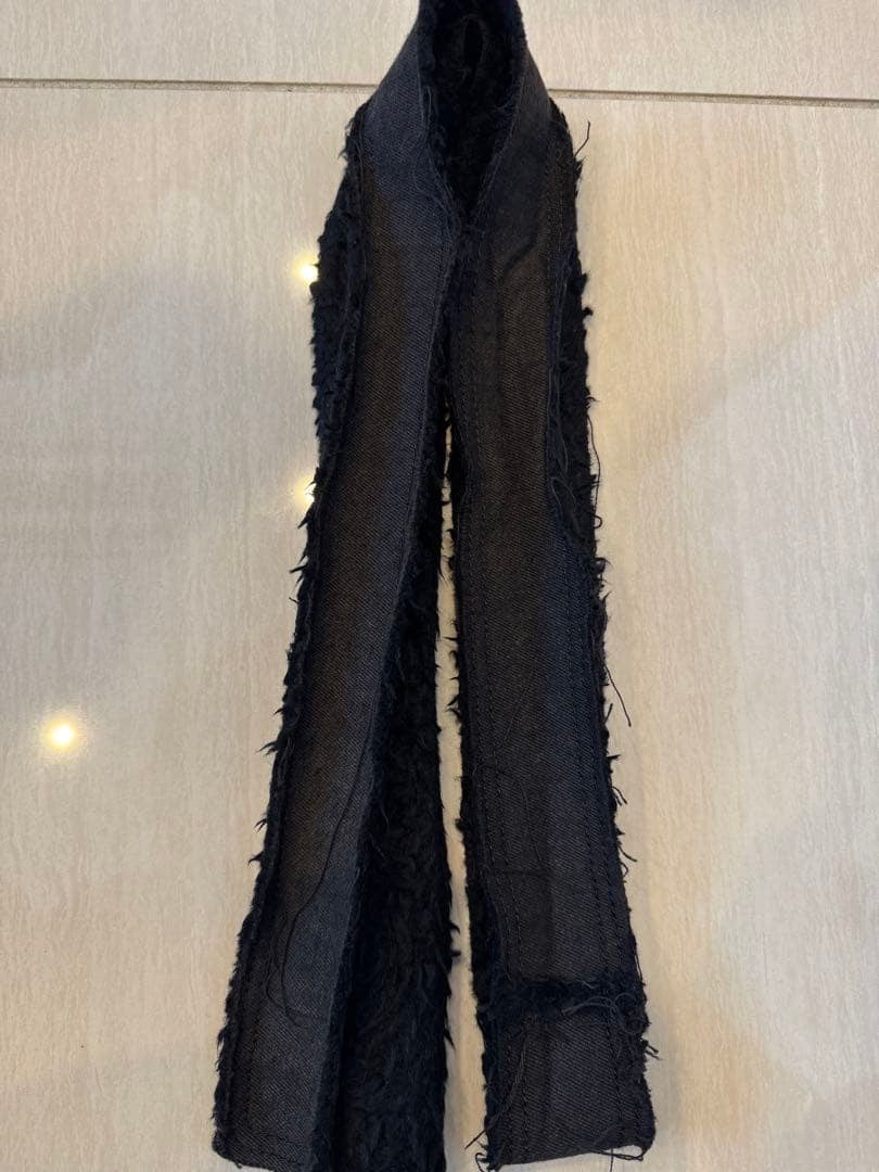CHANEL Faux Mouton Long Coat Size 38