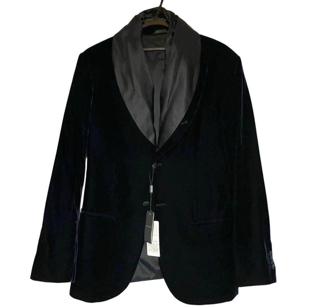 NWT Giorgio Armani Velvet Velour Jacket Size 50