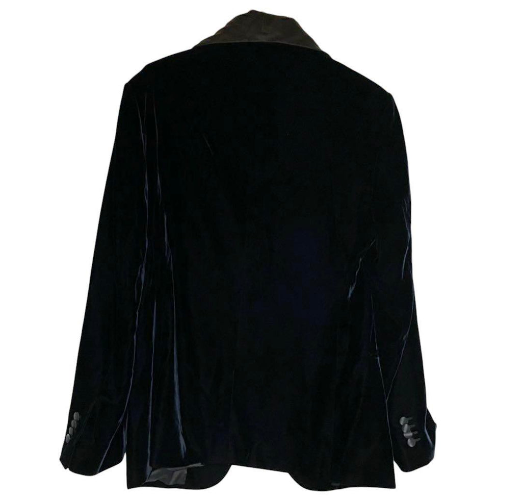 NWT Giorgio Armani Velvet Velour Jacket Size 50