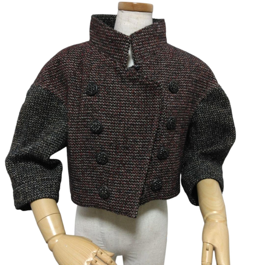 CHANEL Vintage Tweed Short Jacket