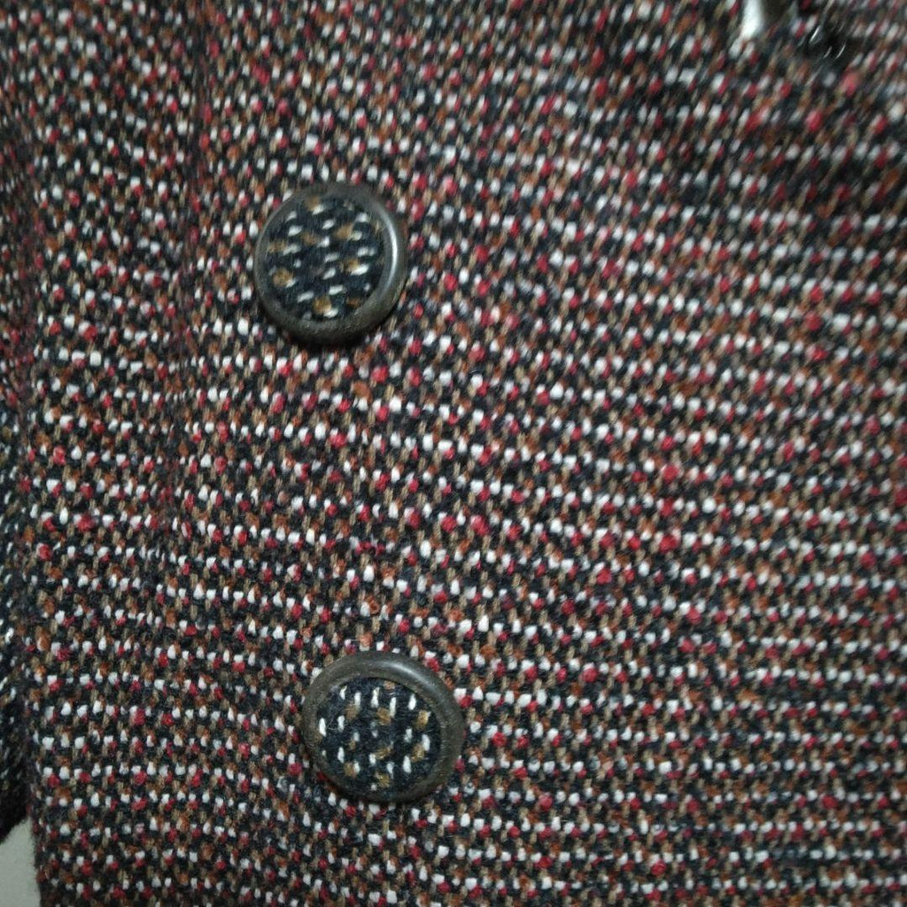 CHANEL Vintage Tweed Short Jacket