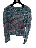 CHANEL Denim Fringe Jacket