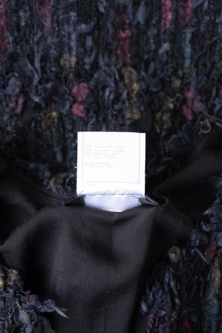 CHANEL Tweed Fringe Jacket