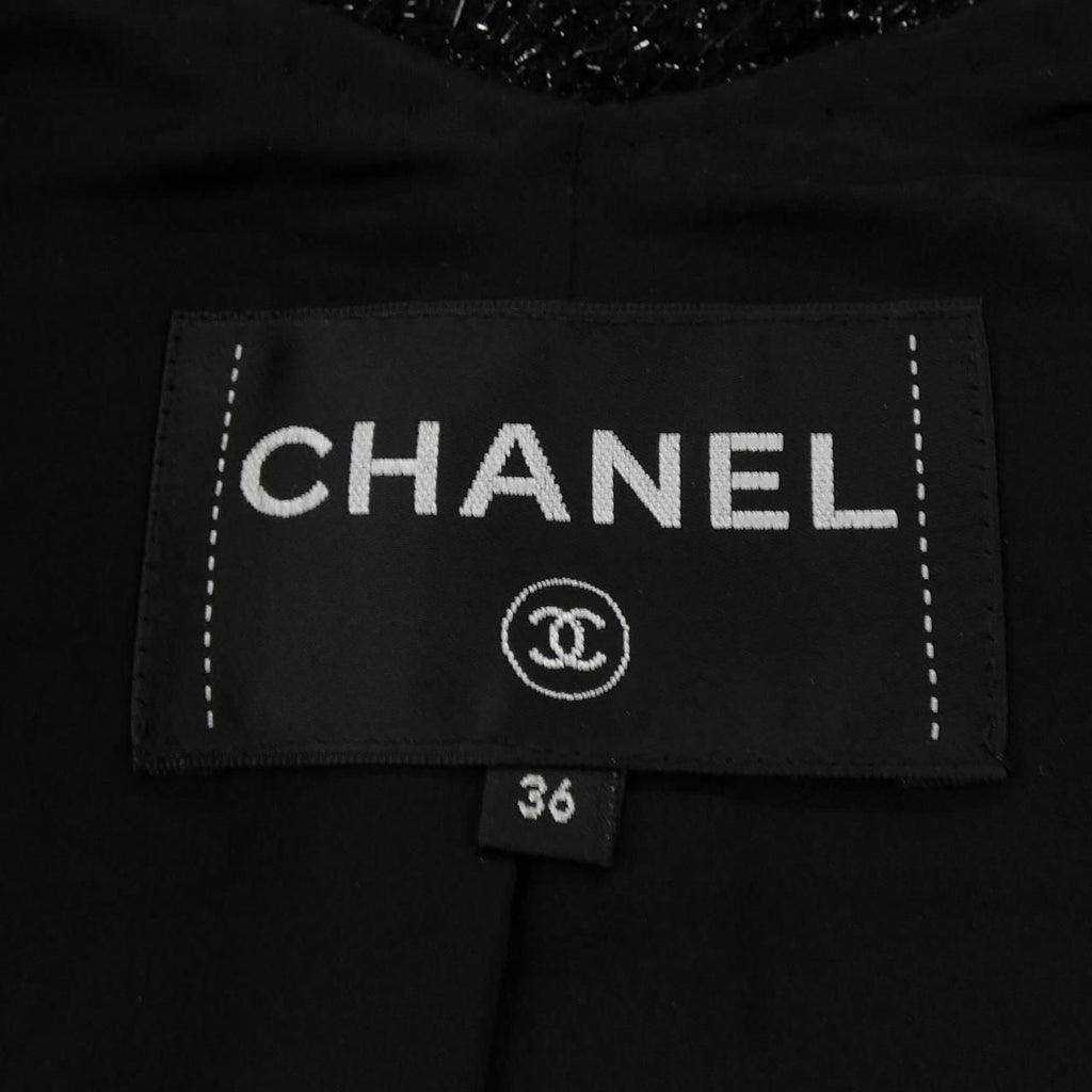 CHANEL P55057V37215 ノーカラージャケット サイズ36