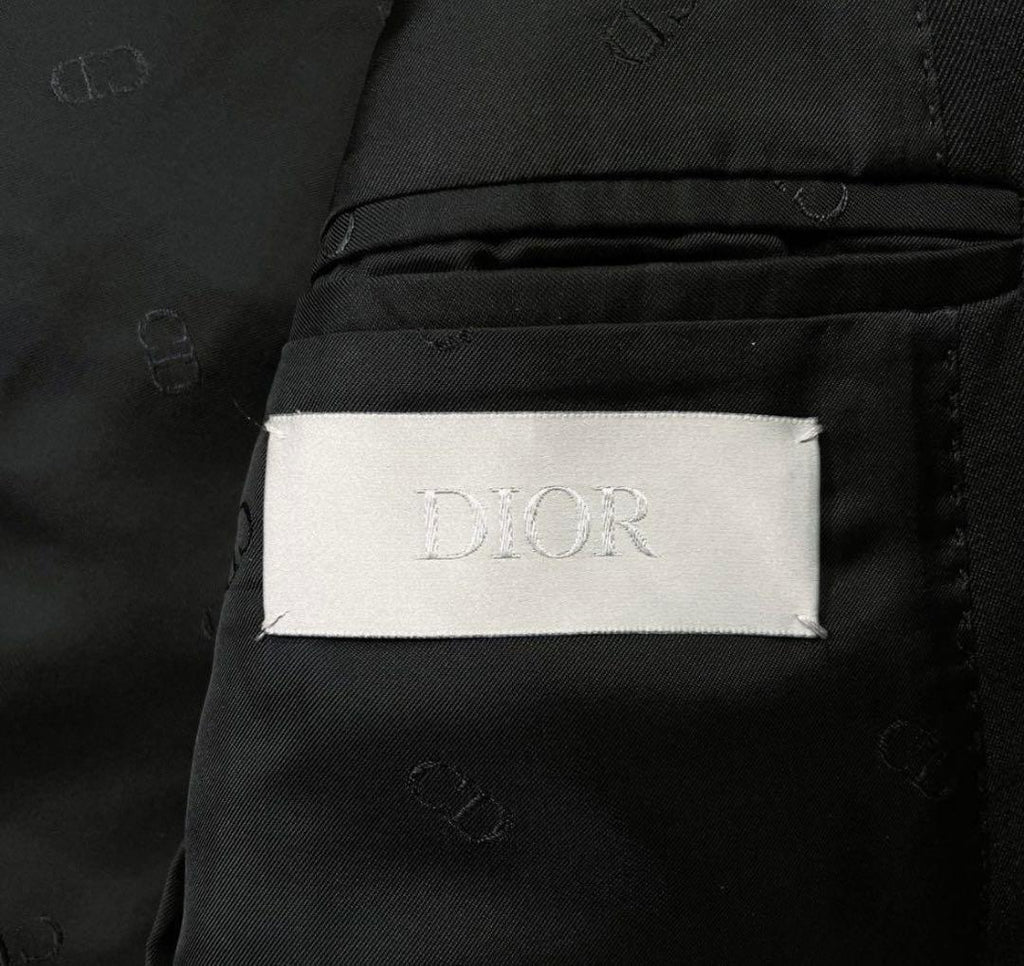 DIOR HOMME Black Men's Jacket Size 48