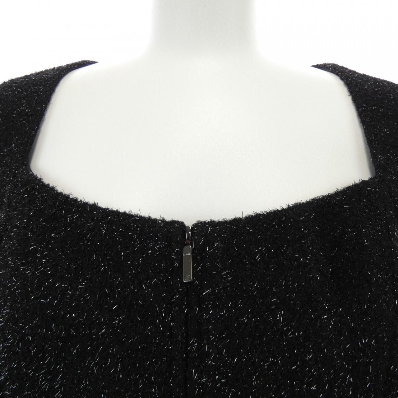CHANEL P55057V37215 ノーカラージャケット サイズ36