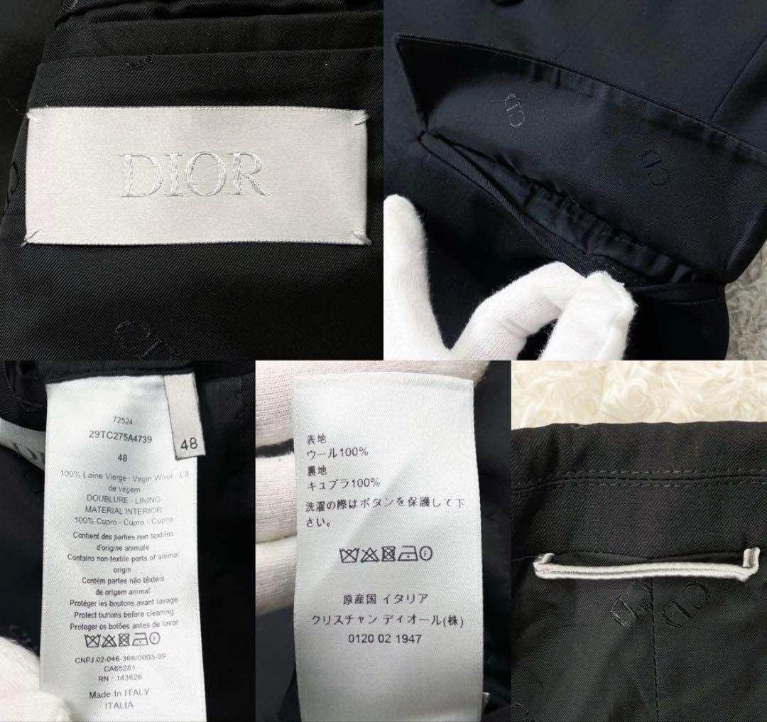 DIOR HOMME Black Men's Jacket Size 48