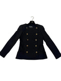 CHANEL Black Double-Breasted Jacket