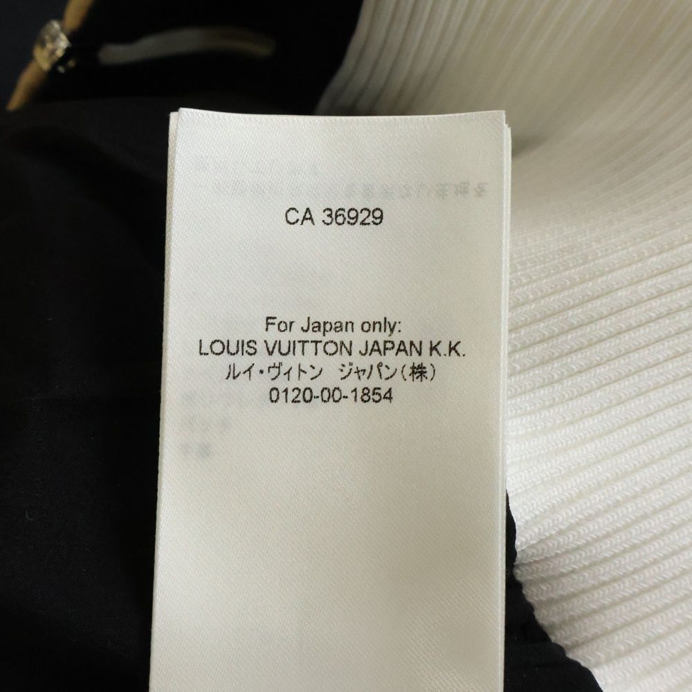 LOUIS VUITTON 26SS Silk Blend Color Block Zip-Up Bomber Jacket Woman Men — Size 34