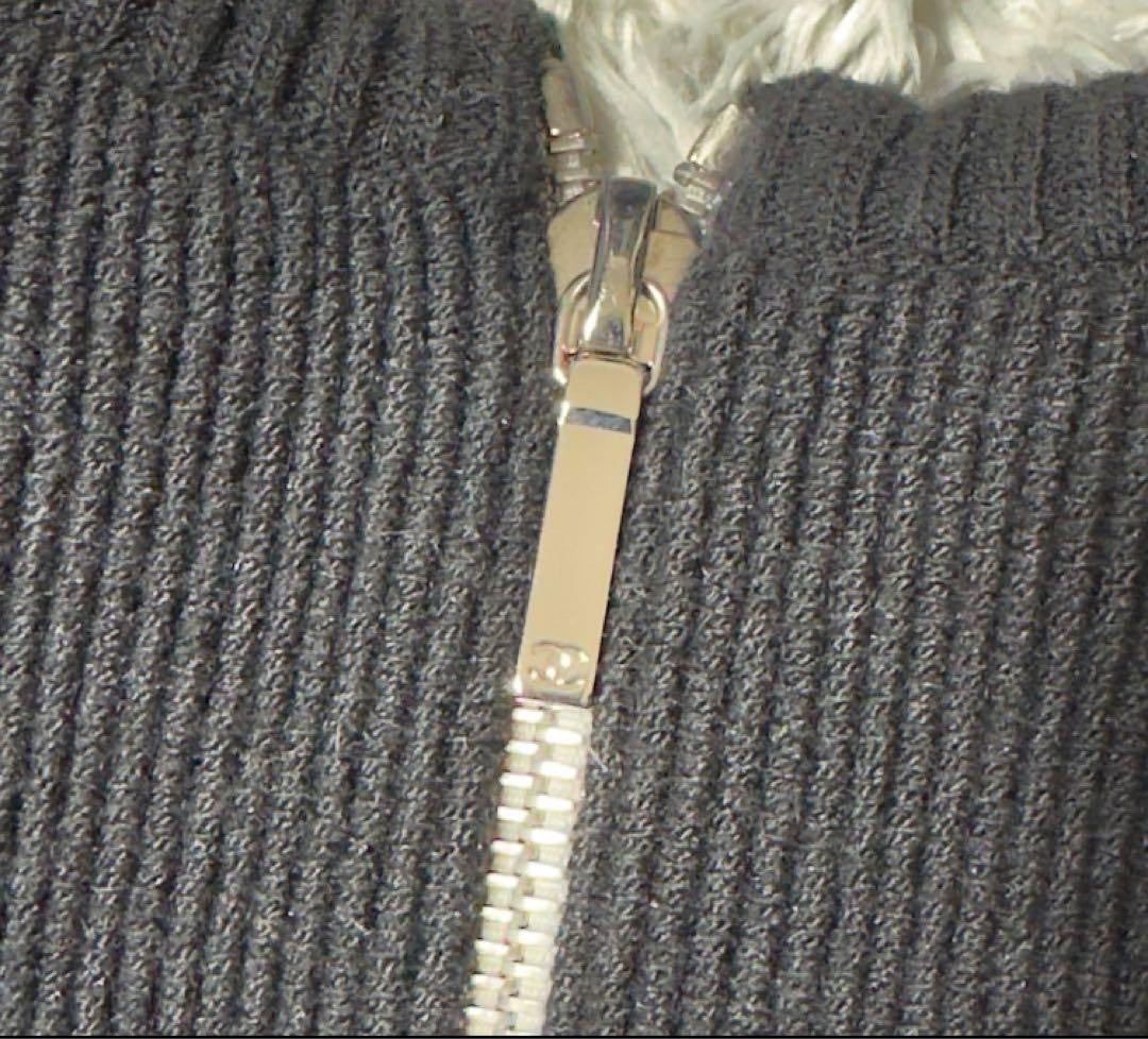 CHANEL Wool Dress with Inner Size 36 Black