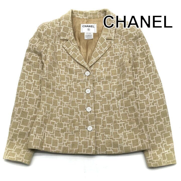 CHANEL P71267V62844 Jacket Size 36