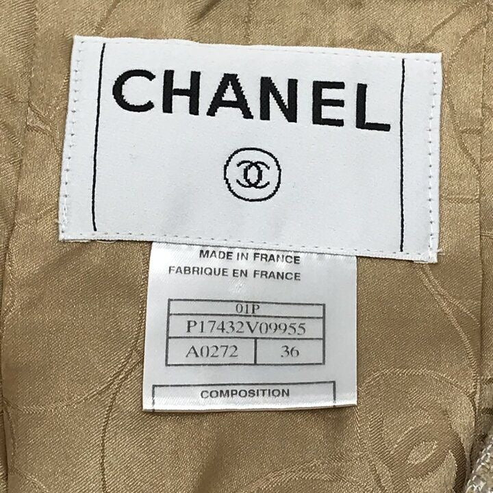 CHANEL P71267V62844 Jacket Size 36