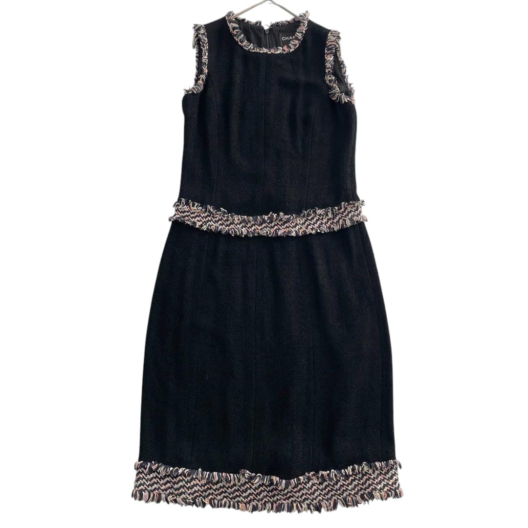 CHANEL Sleeveless Dress — Size 36