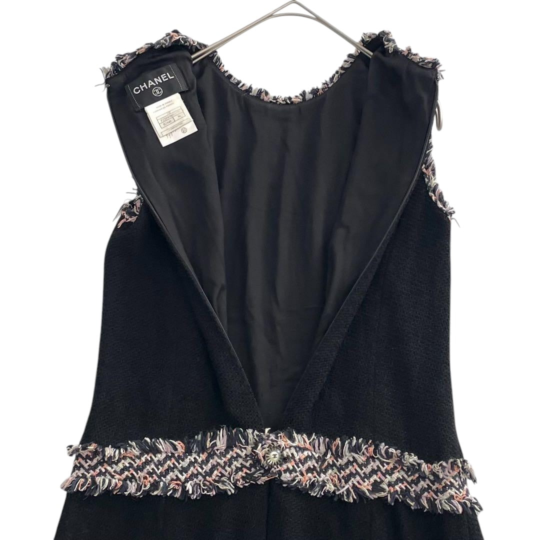 CHANEL Sleeveless Dress — Size 36