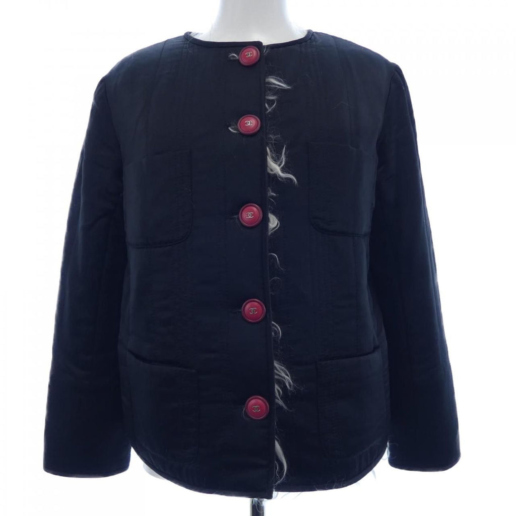 CHANEL 17B P57160V14874 Collarless Jacket Size 38