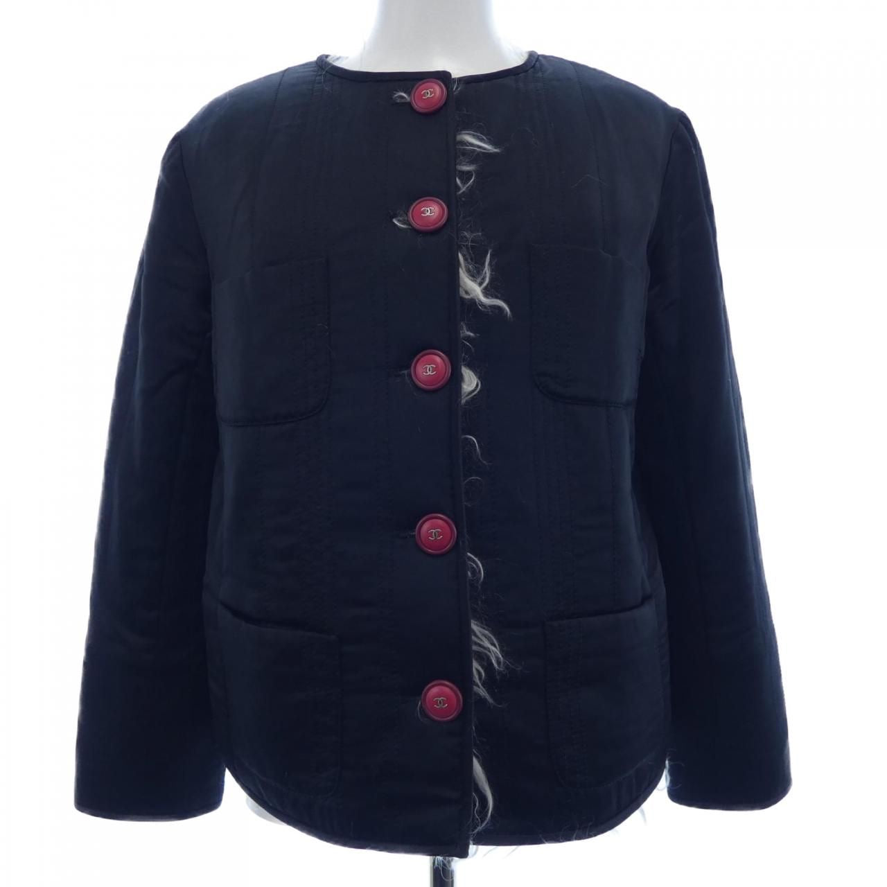 CHANEL 17B P57160V14874 Collarless Jacket Size 38