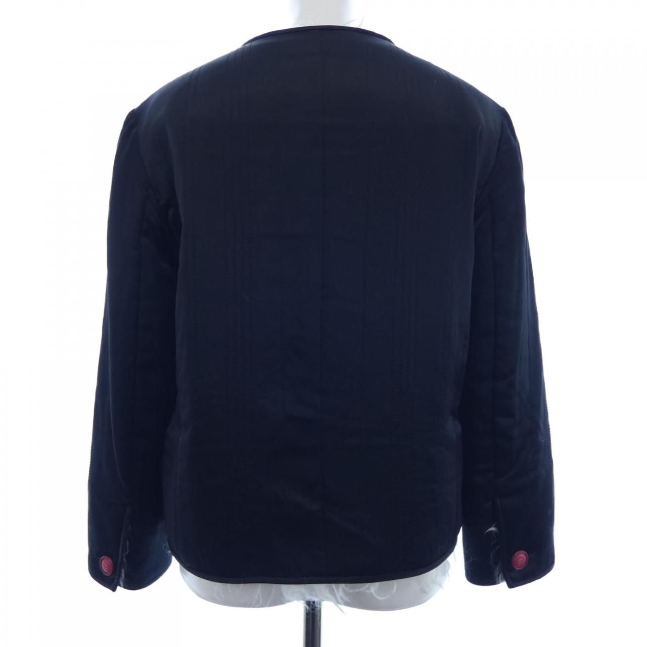 CHANEL 17B P57160V14874 Collarless Jacket Size 38