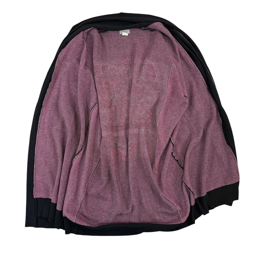 Yohji Yamamoto Pour Homme KOMONO JOKER Wool Coat — Black One Size