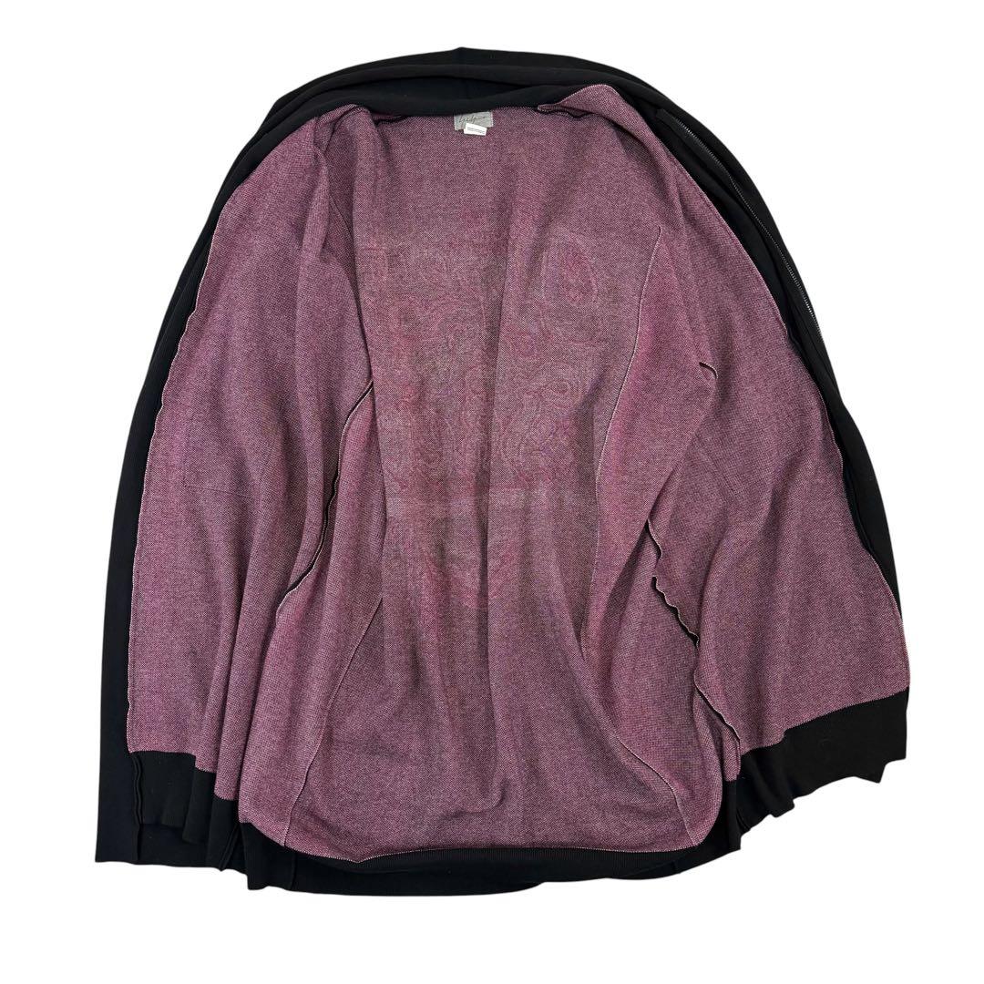 Yohji Yamamoto Pour Homme KOMONO JOKER Wool Coat — Black One Size