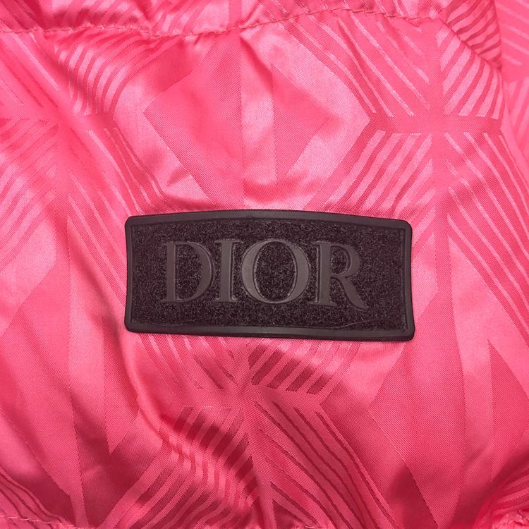 Dior CD Diamond Mirage Ski Capsule Down Jacket — Pink Size 52