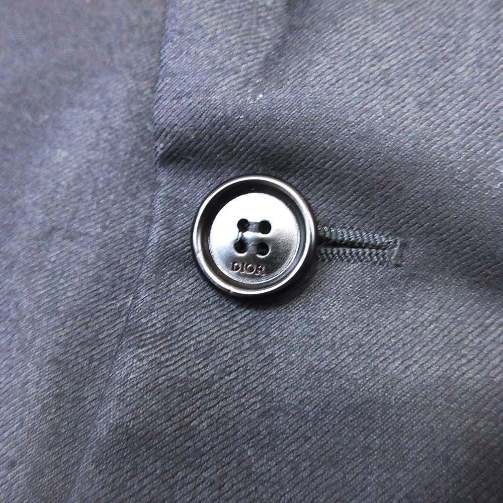 DIOR HOMME 19SS Notched Lapel Tailored Blazer — Black Size 44