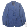 DIOR HOMME Tailored Single-Breasted Blazer — Navy Size 50