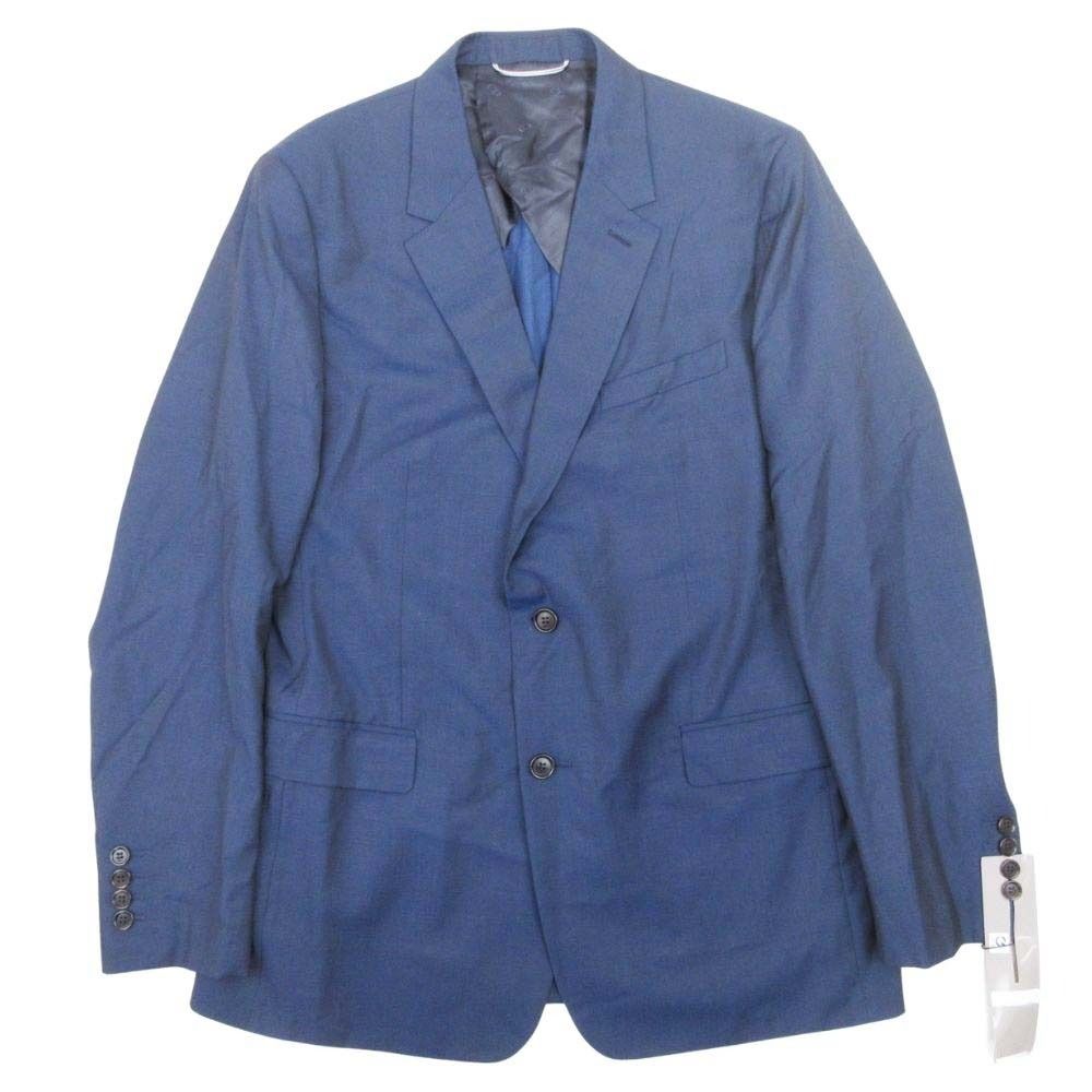 DIOR HOMME Tailored Single-Breasted Blazer — Navy Size 50