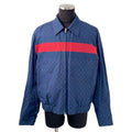 GUCCI GG Cotton Web Stripe Poplin Jacket — Size 50