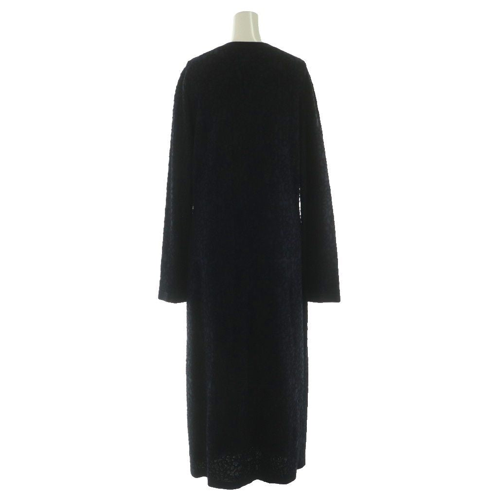 CHANEL Camellia Design Long Cardigan Silk Blend — Size 40