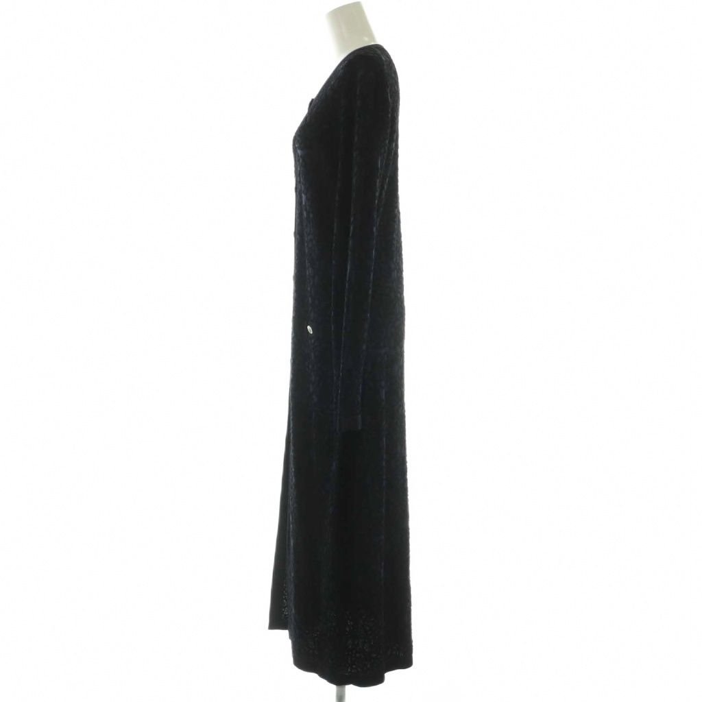 CHANEL Camellia Design Long Cardigan Silk Blend — Size 40