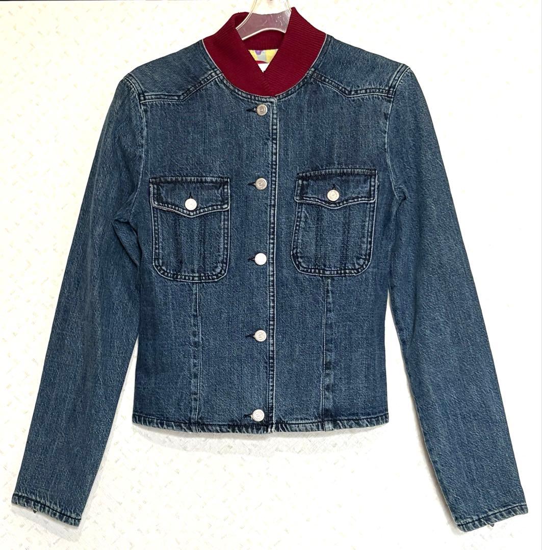 CHANEL Denim Jacket — Indigo Size 38