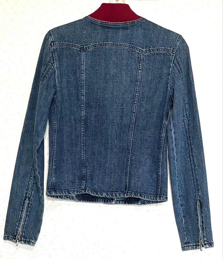 CHANEL Denim Jacket — Indigo Size 38