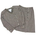 CHANEL Tweed Setup Jacket & Skirt — Size 38