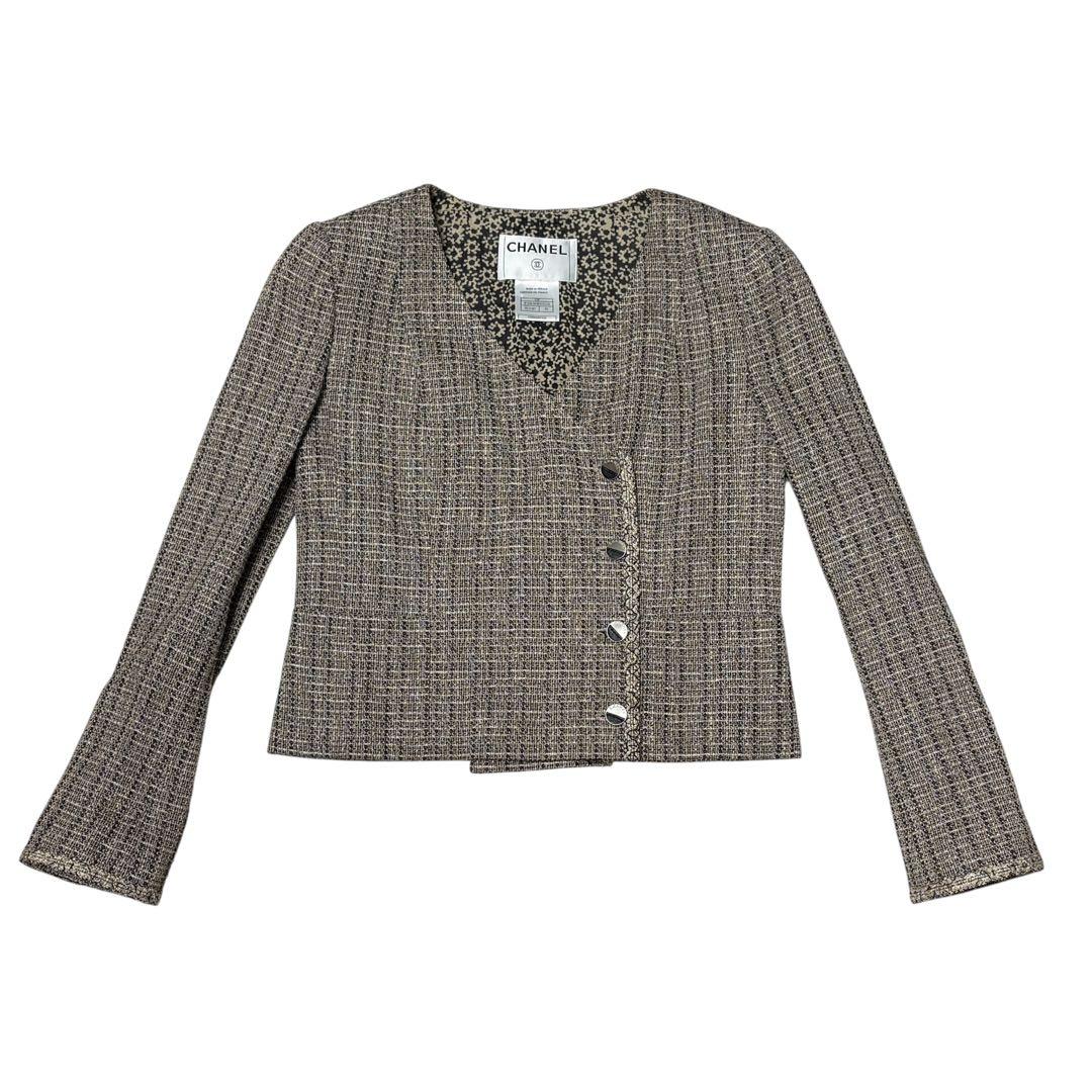 CHANEL Tweed Setup Jacket & Skirt — Size 38