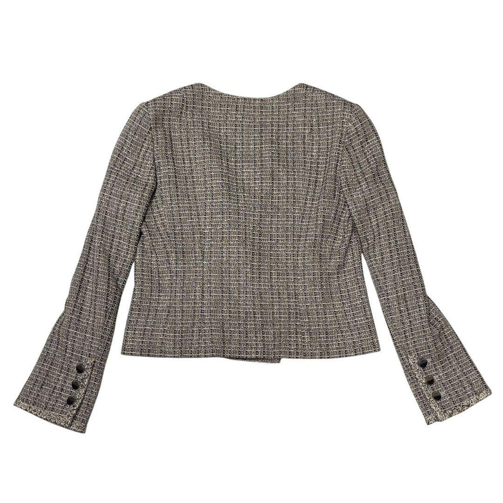 CHANEL Tweed Setup Jacket & Skirt — Size 38