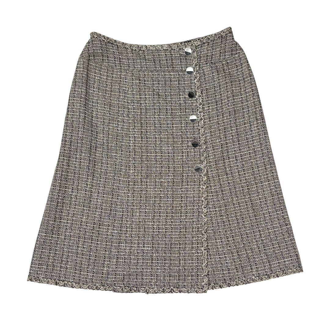 CHANEL Tweed Setup Jacket & Skirt — Size 38