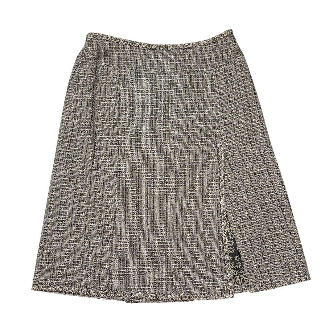 CHANEL Tweed Setup Jacket & Skirt — Size 38