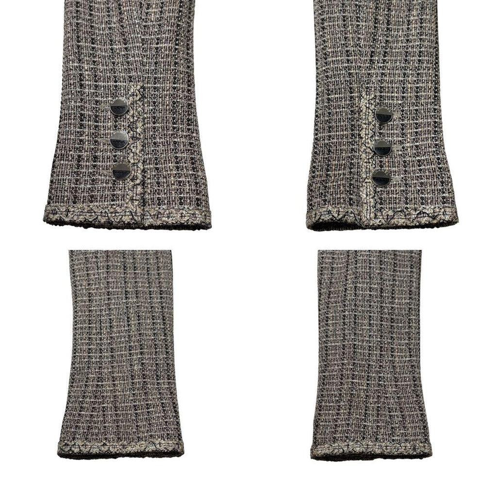 CHANEL Tweed Setup Jacket & Skirt — Size 38
