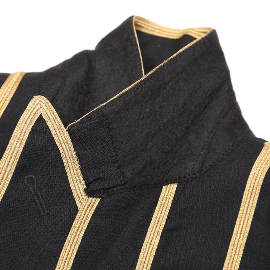 Saint Laurent Paris SS19 Peaked Lapel Stripe Double-Breasted Blazer — FR34