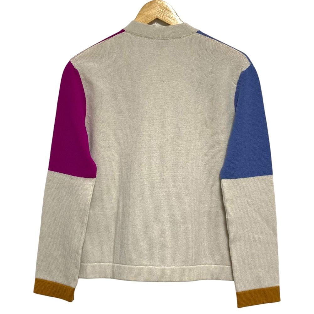 CHANEL V-Neck Cashmere Coco Button Cardigan P65607 Size 34 Multicolor
